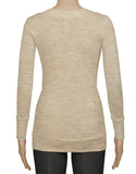 Women's Long Sleeve V-Neck Pullover Sweater Top